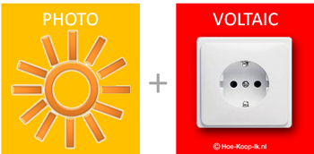 Fotovoltaïsche zonnepanelen PV-panelen